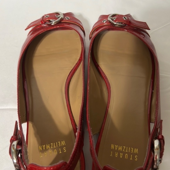 Stuart Weitzman red patent shoes 👠 - Picture 11 of 11